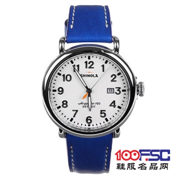 colette x Shinola Blue Runwell Watch 联名限定腕表