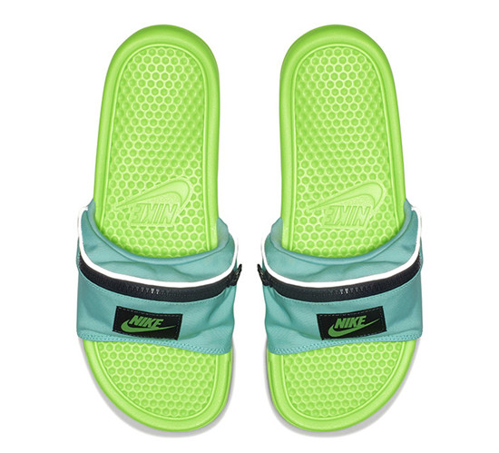 夏日新爆款 Nike将推出“Fanny pack”拉链式收纳拖鞋