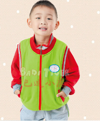 巴迪小虎2013新款男童童装幼儿园园服保暖校服服