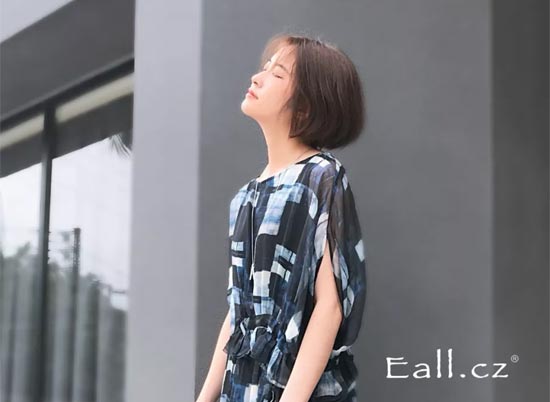 “Eall.cz意澳品牌女装”印花与几何艺术的邂逅