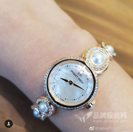 Jaquet Droz 腕间表留存美好的瞬间