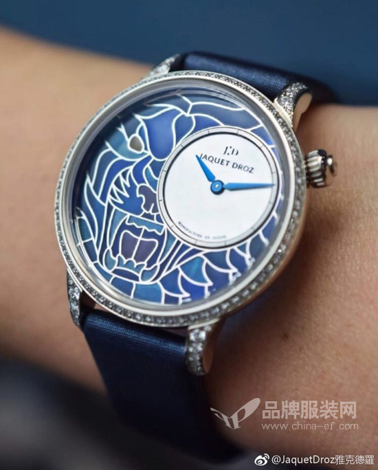 Jaquet Droz 腕间表留存美好的瞬间