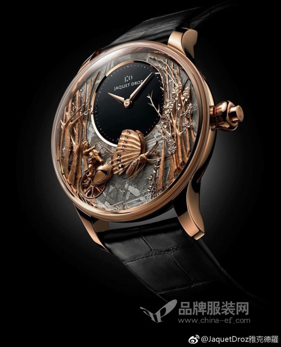 Jaquet Droz 腕间表留存美好的瞬间