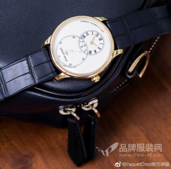 Jaquet Droz 腕间表留存美好的瞬间