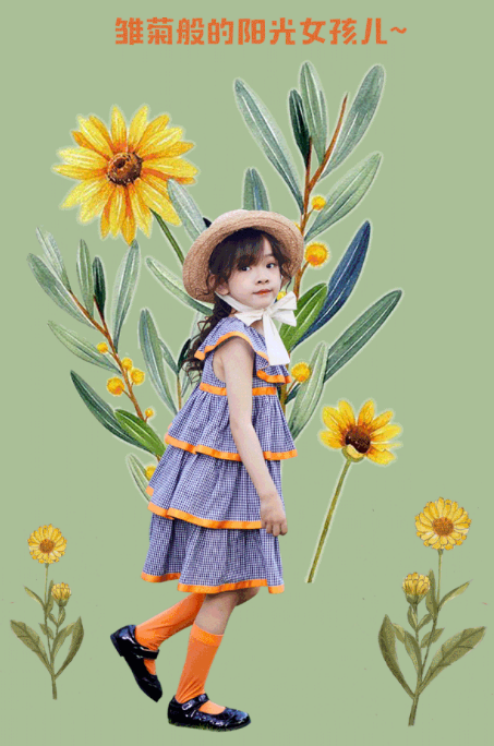 小资范童装bxzf/2020 summer —— the garden girl